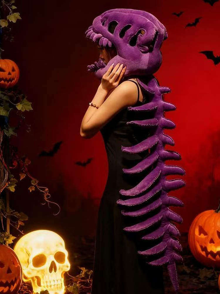 Dinosaur Skeleton Headgear Costume