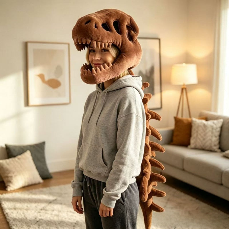 Dinosaur Skeleton Headgear for Cosplay