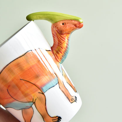 Dinosaur Themed Ceramic Mug