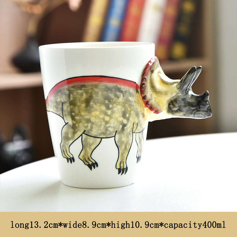 Dinosaur Themed Ceramic Mug