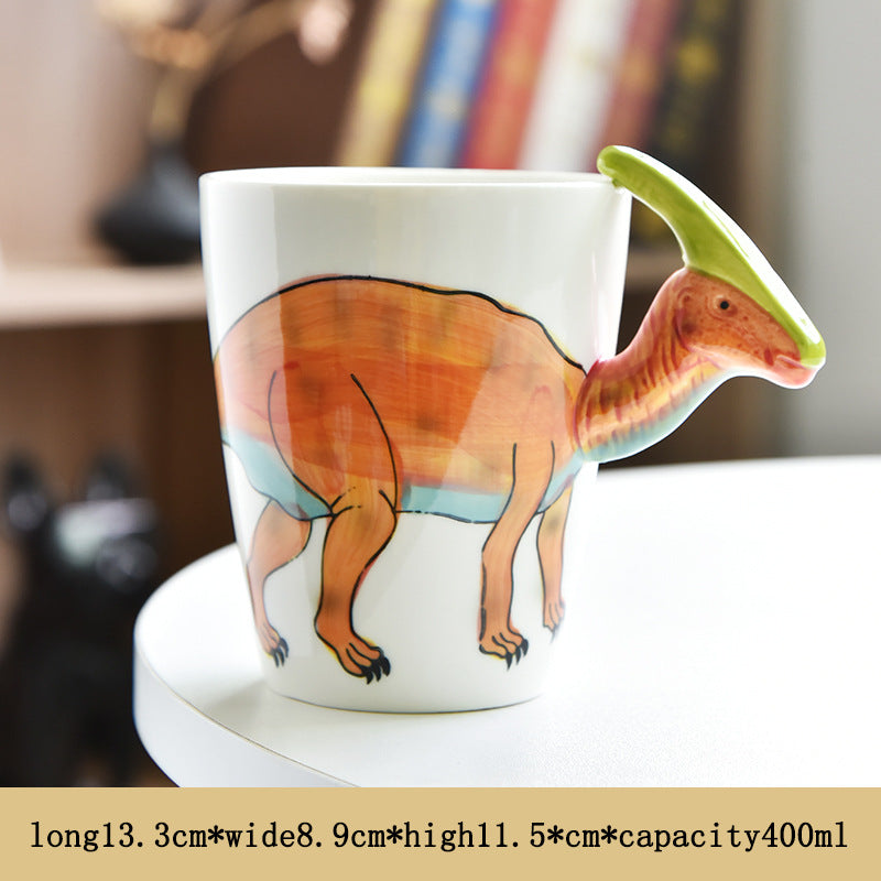 Dinosaur Themed Ceramic Mug