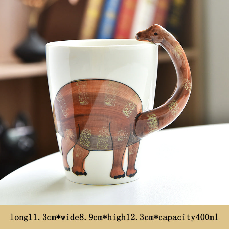 Dinosaur Themed Ceramic Mug