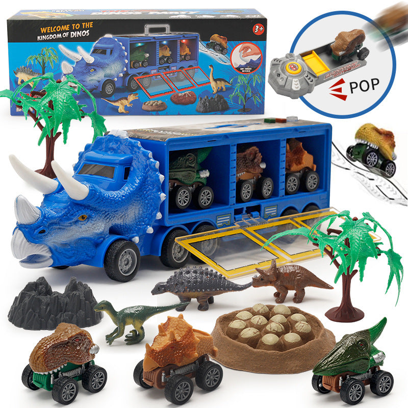 Dinosaur toy truck