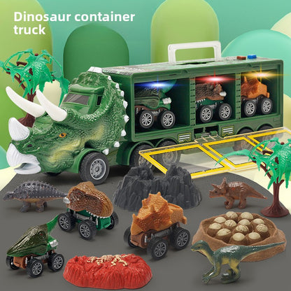 Dinosaur toy truck