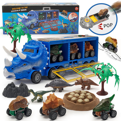 Dinosaur toy truck