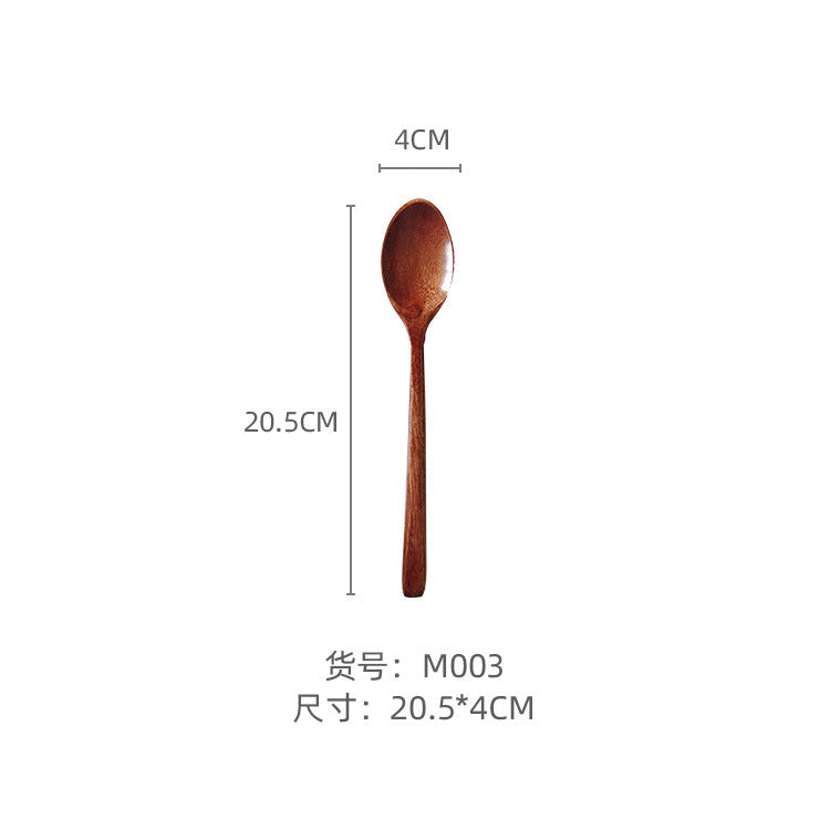 Directly Supplied from the Manufacturer, Wooden Spoons with Long Handles, Wooden Spoons with Wrapped Strings, Small Spoons for Home Use, Rice Spoons, Honey Spoons, Mixing Spoons, Wholesale Spoons
