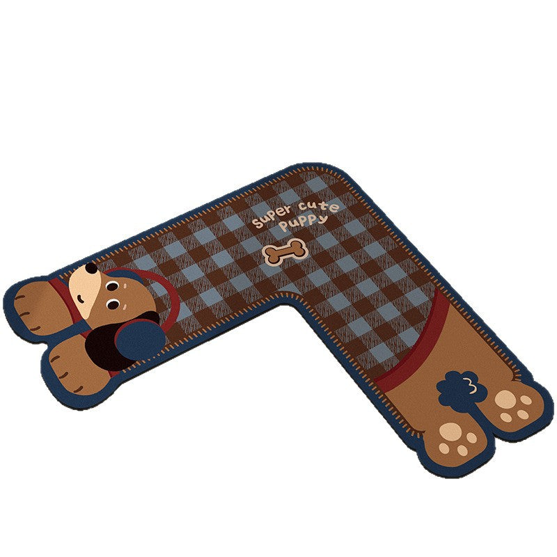 Dirty and dustproof wear-resistant foot pad