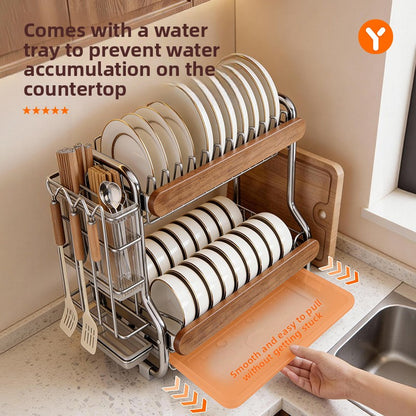 Dish drying rack