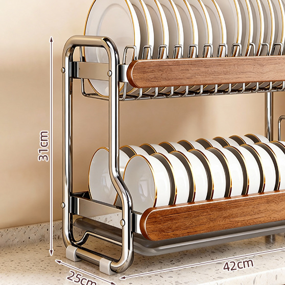 Dish drying rack