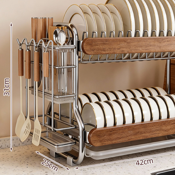 Dish drying rack