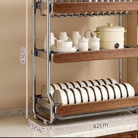 Dish drying rack