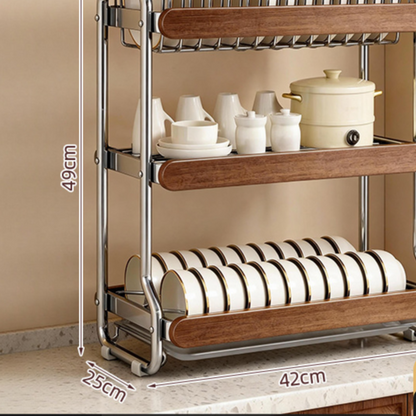 Dish drying rack