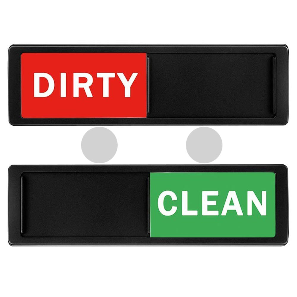 Dishwasher Magnetic Status Stickers