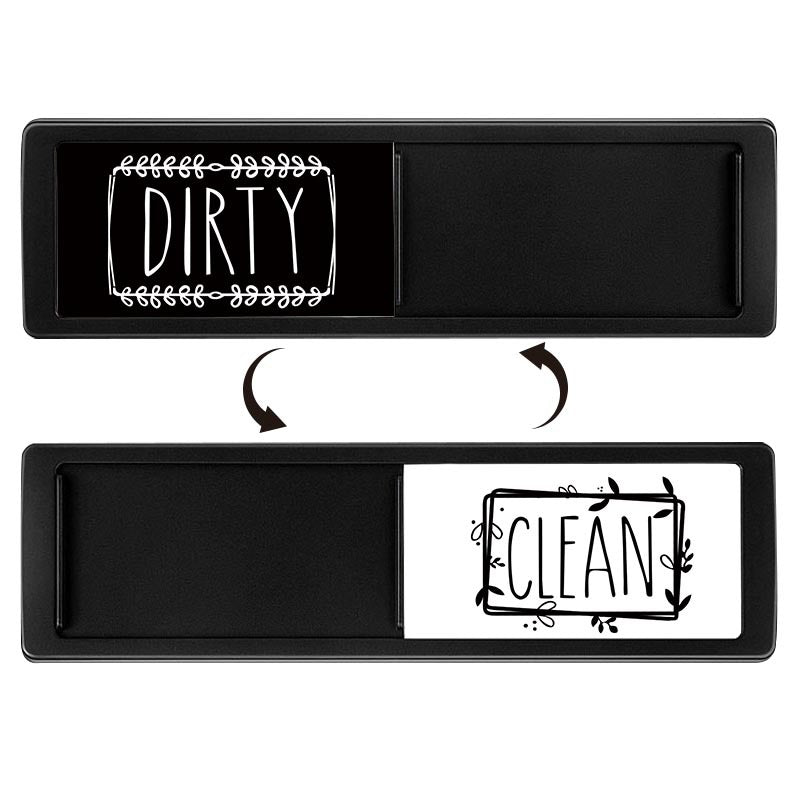 Dishwasher Magnetic Status Stickers
