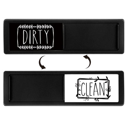 Dishwasher Magnetic Status Stickers