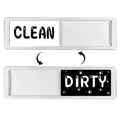 Dishwasher Magnetic Status Stickers