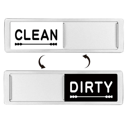 Dishwasher Magnetic Status Stickers
