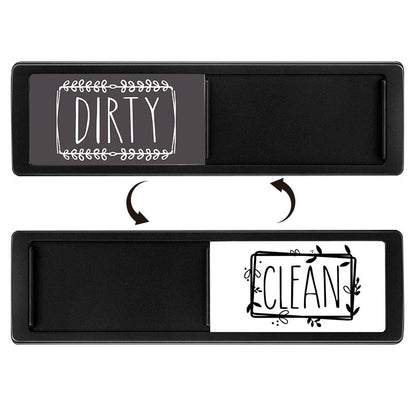 Dishwasher Magnetic Status Stickers