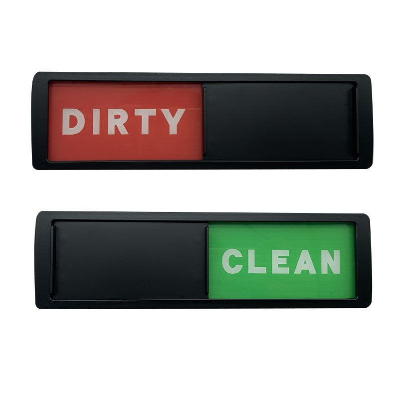 Dishwasher Magnetic Status Stickers