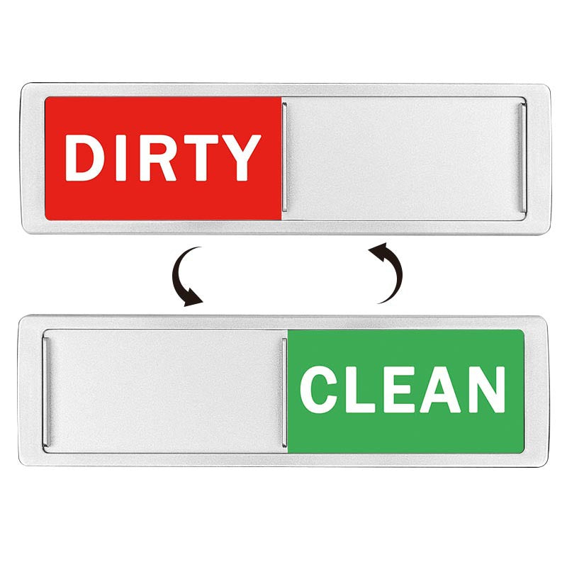 Dishwasher Magnetic Status Stickers