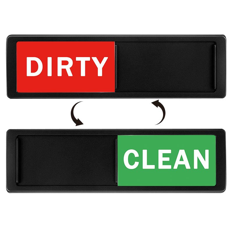 Dishwasher Magnetic Status Stickers