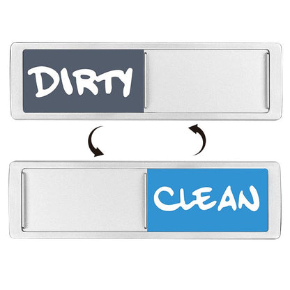 Dishwasher Magnetic Status Stickers