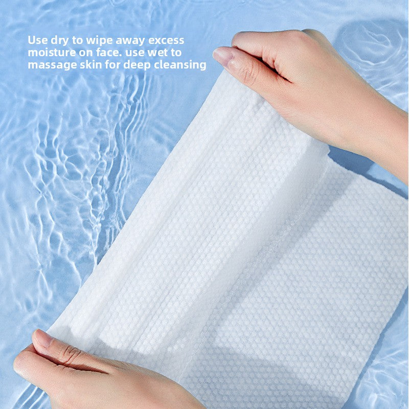 Disposable bath towel