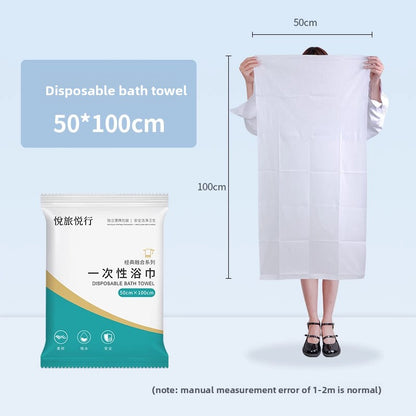 Disposable Bath Towel Set Pure Cotton Travel Portable