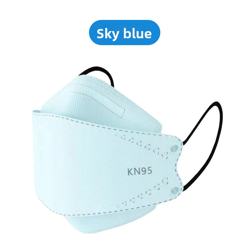 Disposable black and white adult masks