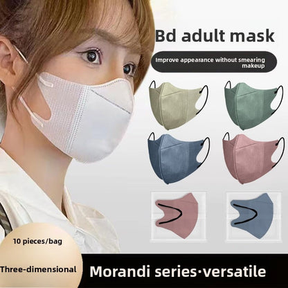 Disposable breathable three-dimensional mask