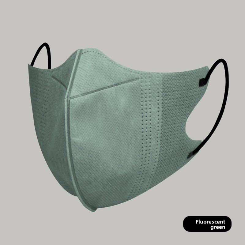Disposable breathable three-dimensional mask