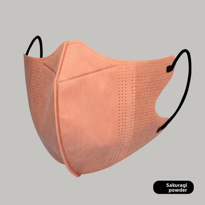 Disposable breathable three-dimensional mask