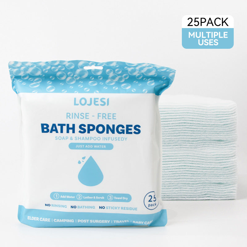 Disposable Bubble Bath Towel