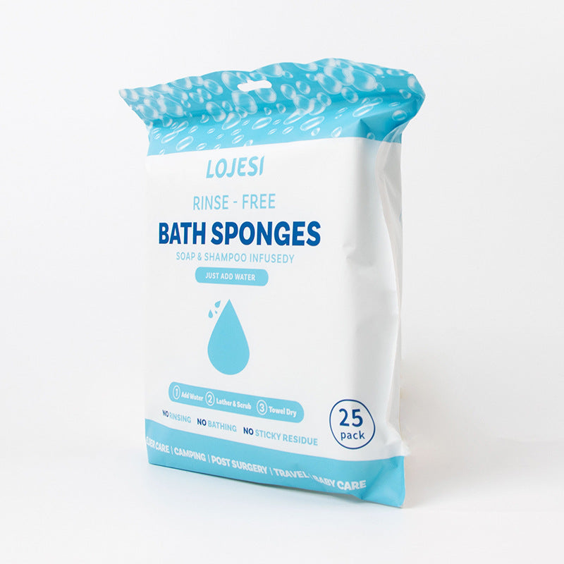 Disposable Bubble Bath Towel