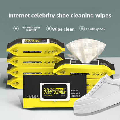Disposable cleaning no-rinse and stain-removing wet wipes