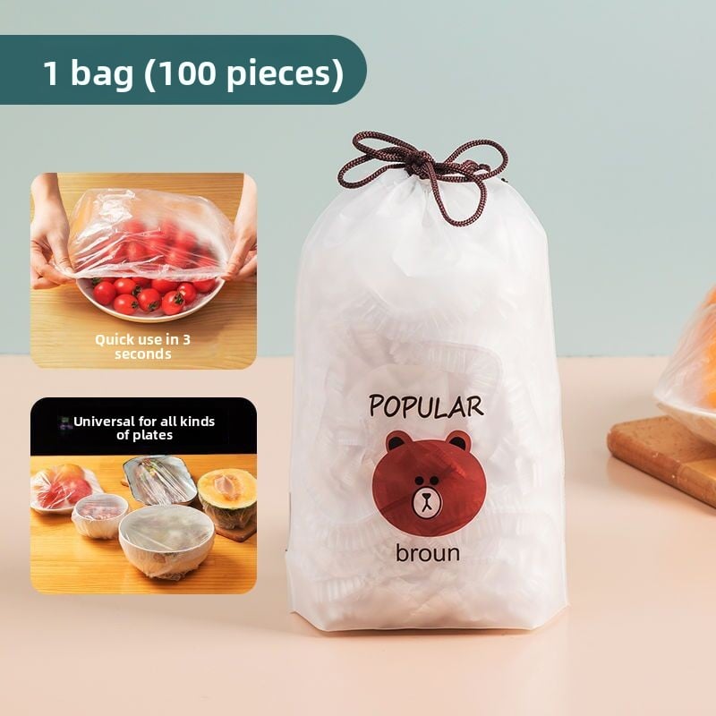 Disposable cling film cover