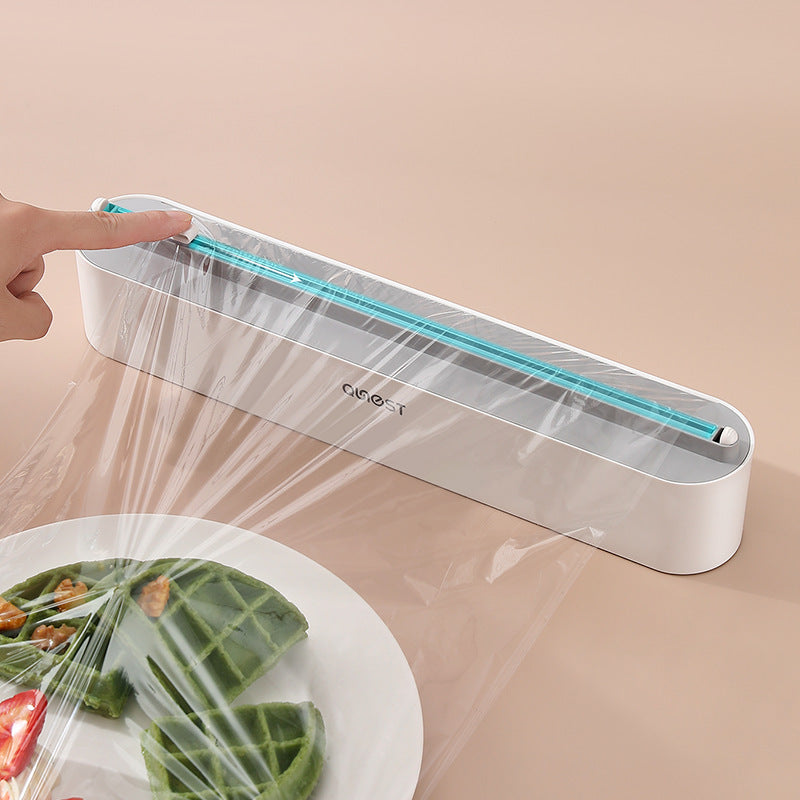 Disposable cling film cutter