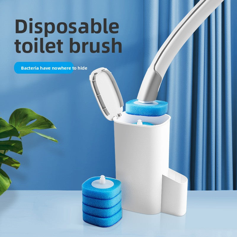 Disposable Dissolvable Toilet Brush Set