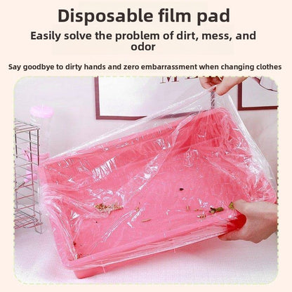 Disposable Elastic Film Cover for Pet Cage Cleaning