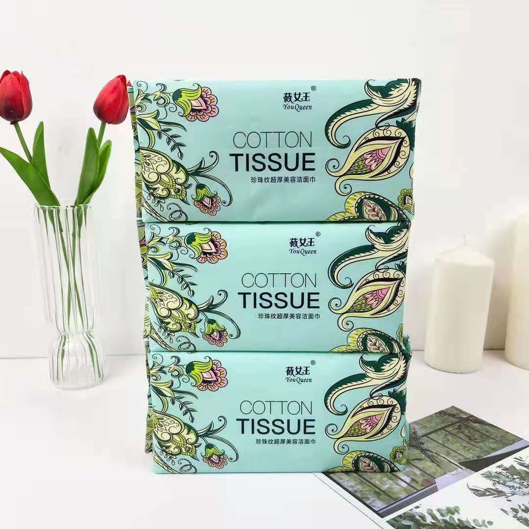 Disposable face towels