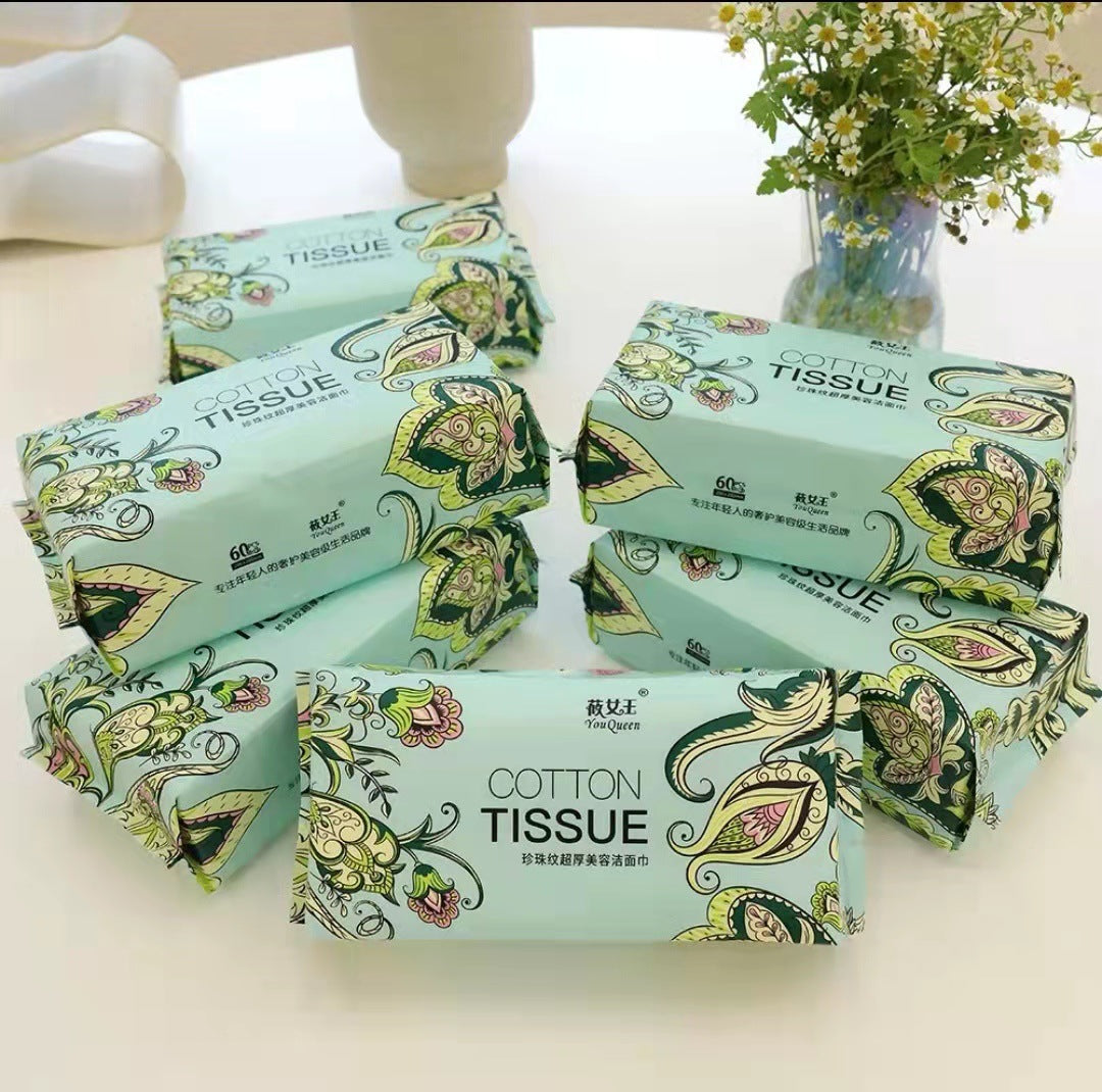 Disposable face towels