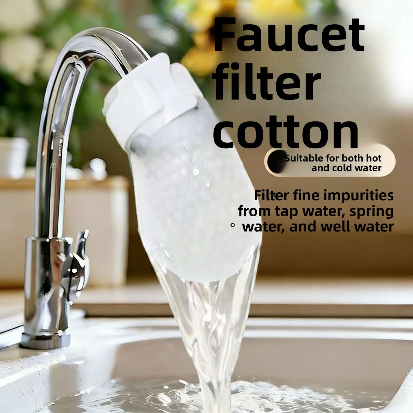 Disposable Faucet Water Filter Cotton Bags