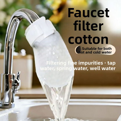 Disposable Filter Cotton Faucet Filter Anti-Splash Pre-Filter