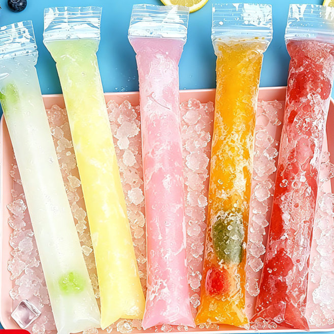 Disposable Food Grade Popsicle Making Bags
