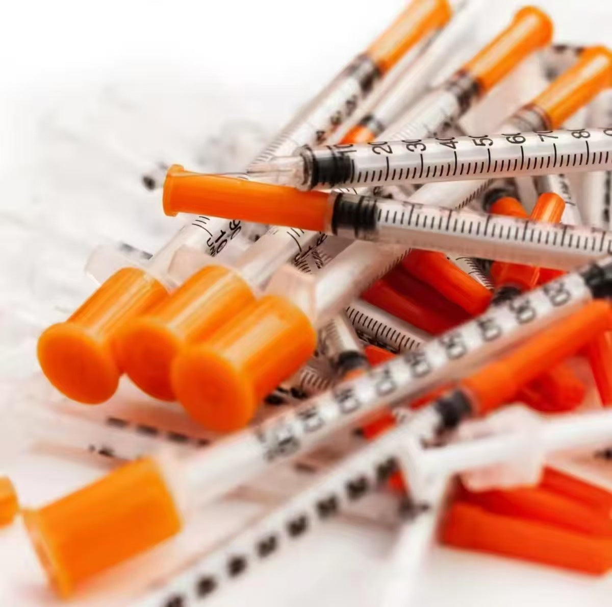 Disposable Insulin Syringe 1ml 31G 6mm with Needle