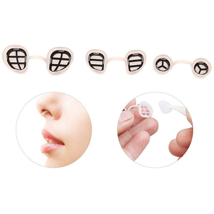Disposable invisible nasal dilator