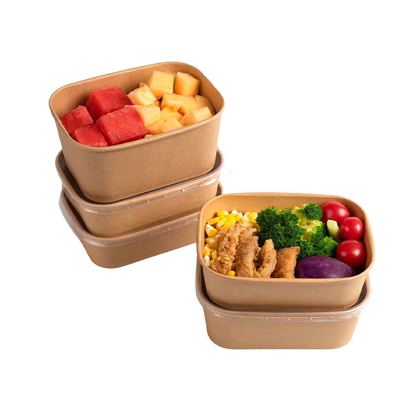 Disposable Kraft Paper Food Container