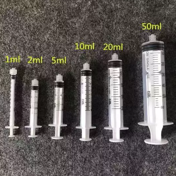 Disposable Medical Syringe with Screw Top