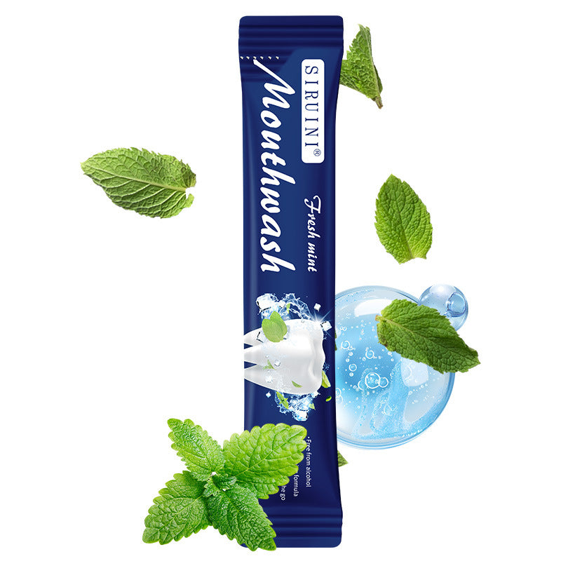 Disposable Mint Mouthwash Strips