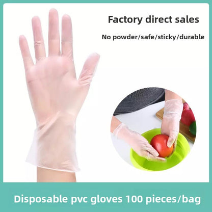 Disposable PVC gloves